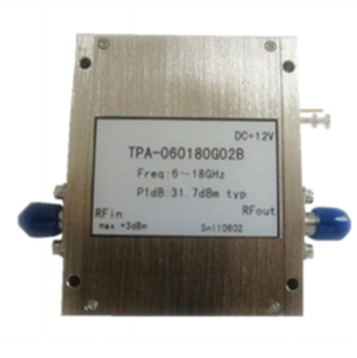 TPA-060180G03B宽带6-18GHz功率放大器 P1dB=+34dBm