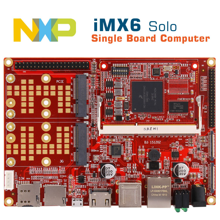 工业控制单板 Industrial Computing Module NXP MCIMX6Q5